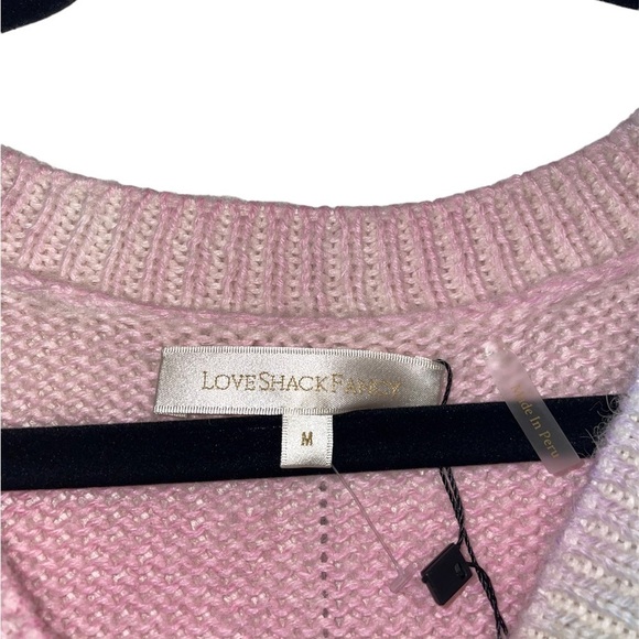 LoveShackFancy Naveen V Neck Pullover in Fairy Tale medium - Picture 10 of 14